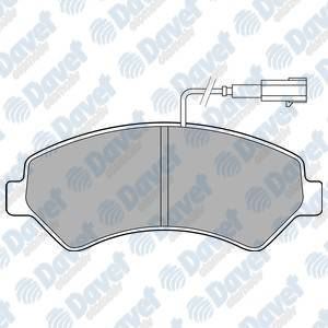 DELPHI LP2492 Fren Balatasi On (169mm) Boxer Ducato Jumper 06-